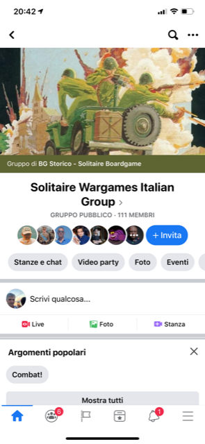 Solitary Wargames Italian Group