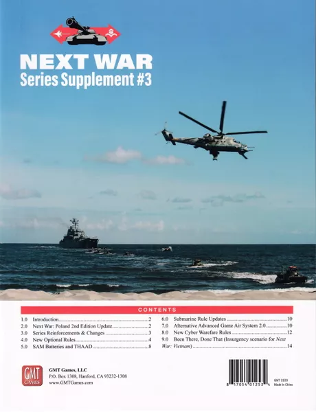 NEXT WAR Series Supplement #3