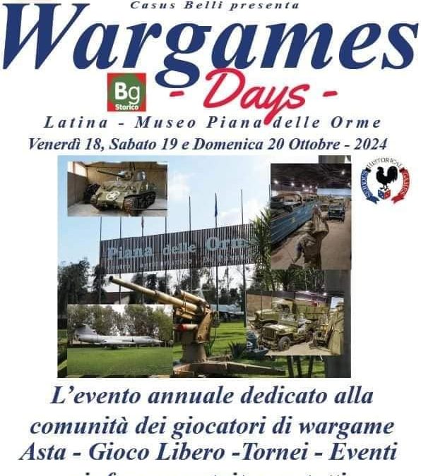 Wargames Days – Piana delle Orme