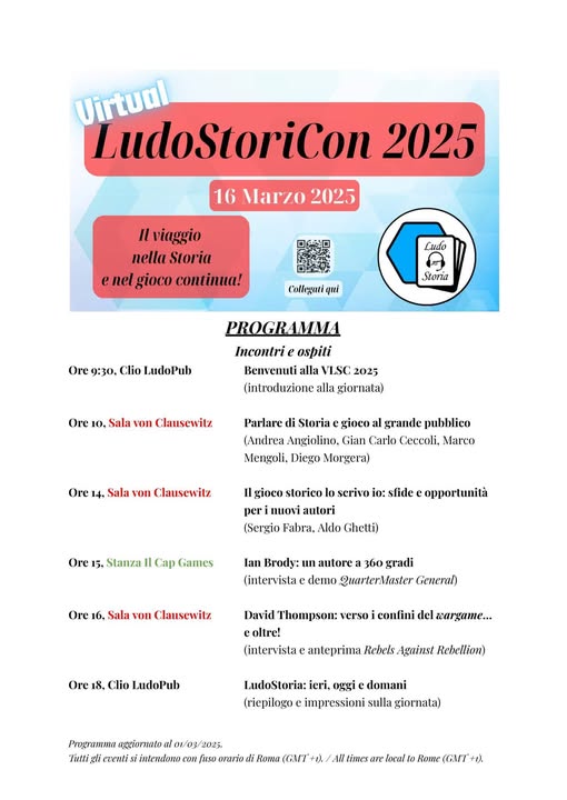 LudoStoriCon 2025 – Programma