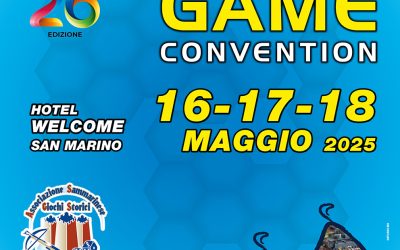 SAN MARINO GAME CONVENTION 2025 – Ci siamo!!